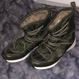Army Green Aldo Snow Boots
